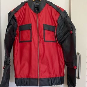 Marty Mcfly REAL LEATHER JACKET! MENS M